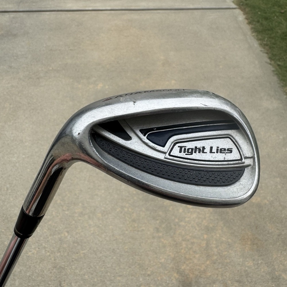 Adams Golf Tight Lies SW Sand Wedge LH Left Hand Steel Shaft Uni Flex 37"‎ USA